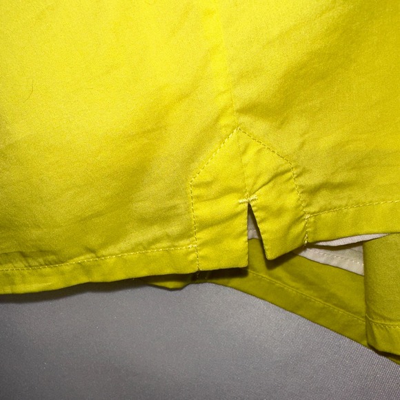 Maria McManus Mini Cocoon Dress Lemongrass Voile Sz XS Shift Tunic Yellow $590 - Picture 11 of 15